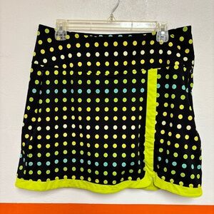 Kinona Large Simply Sassy Polka Dot Golf Skort